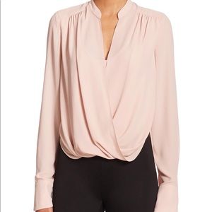 Bcbgmaxazria Jacklyn top in blush